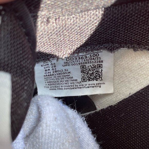 Nike Dunk Low EMB 75th anniversary bulls shoes size 10 men’s - Picture 9 of 14